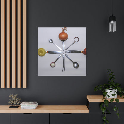 "Kitchen Creativity: A Creative Art Project" - Canvas