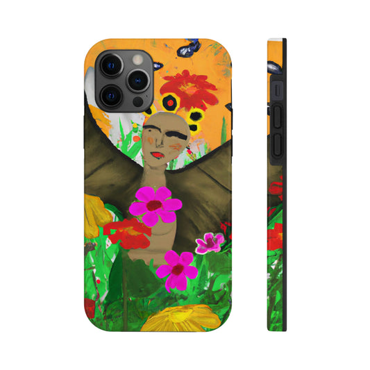 "Schmetterlingsballett auf der Wildblumenwiese" - Die Alien Tough Phone Cases