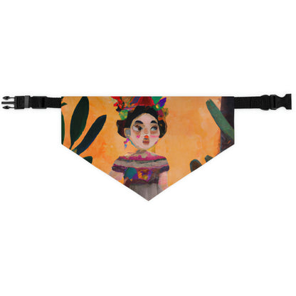 "A Child's Unexpected Enchanted Journey" - The Alien Pet Bandana Collar