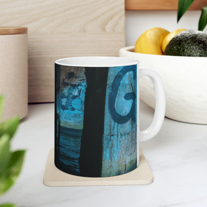 "Diving the Ruins of the Lost Underwater City" - The Alien Ceramic Mug 11 oz