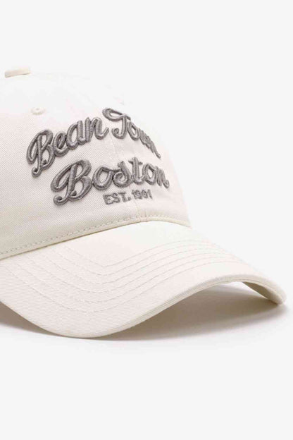 Gorra de béisbol ajustable con gráfico bordado