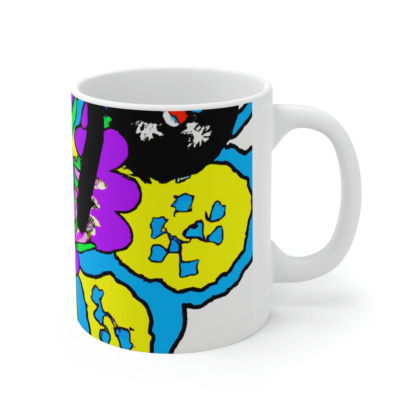 "Dreamy Dalliance" - The Alien Ceramic Mug 11 oz