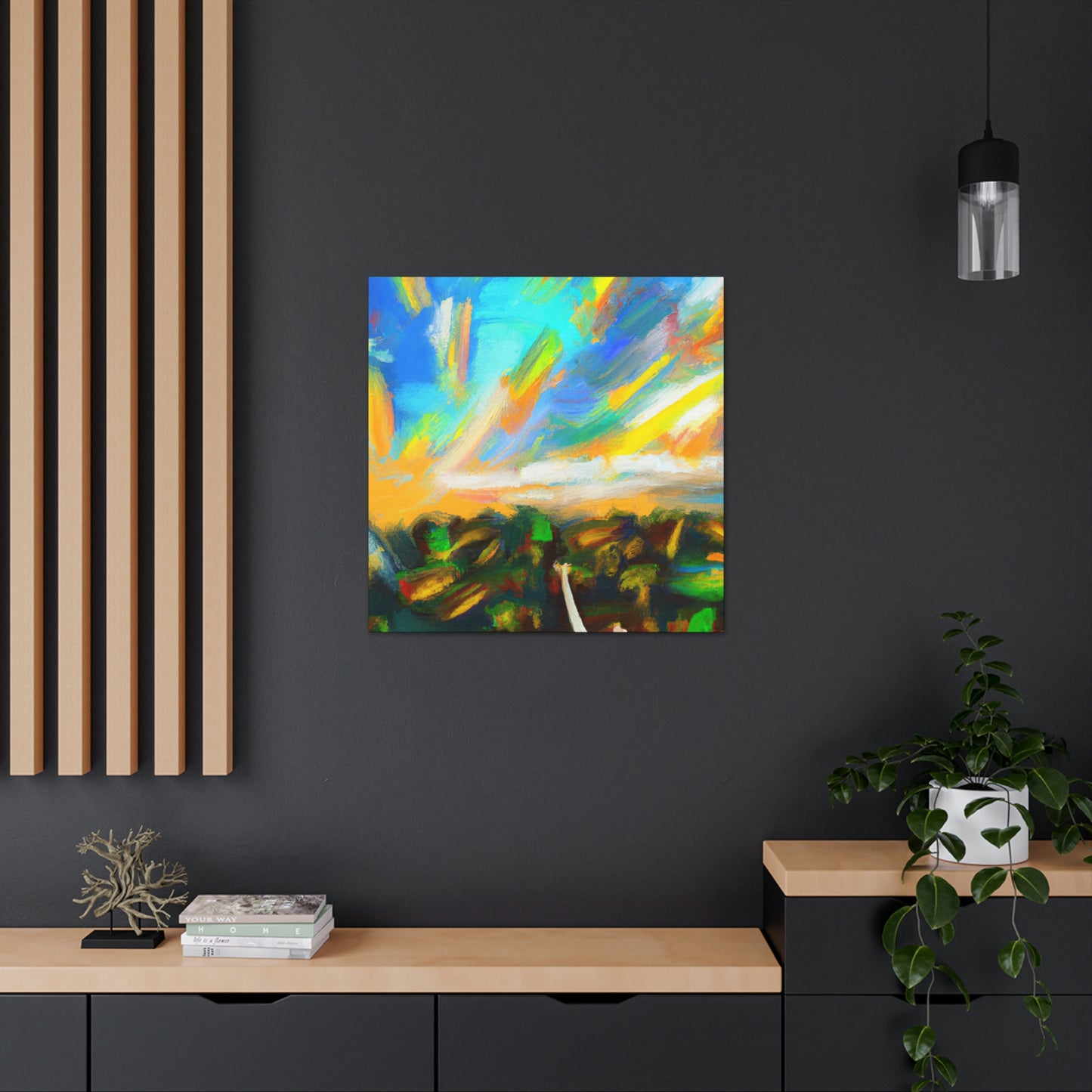 "Dreamscape Masterpiece" - Canvas