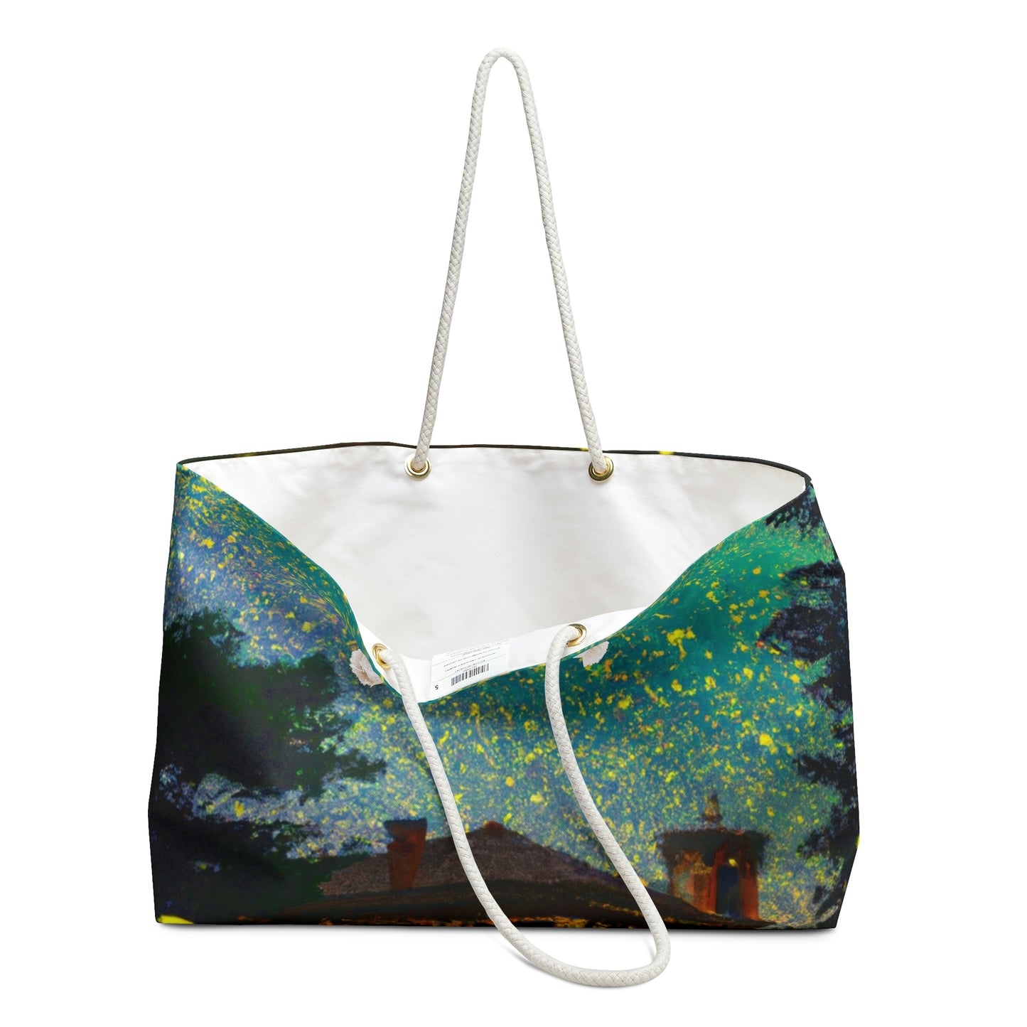 "A Shining Embrace of Fireflies" - The Alien Weekender Bag