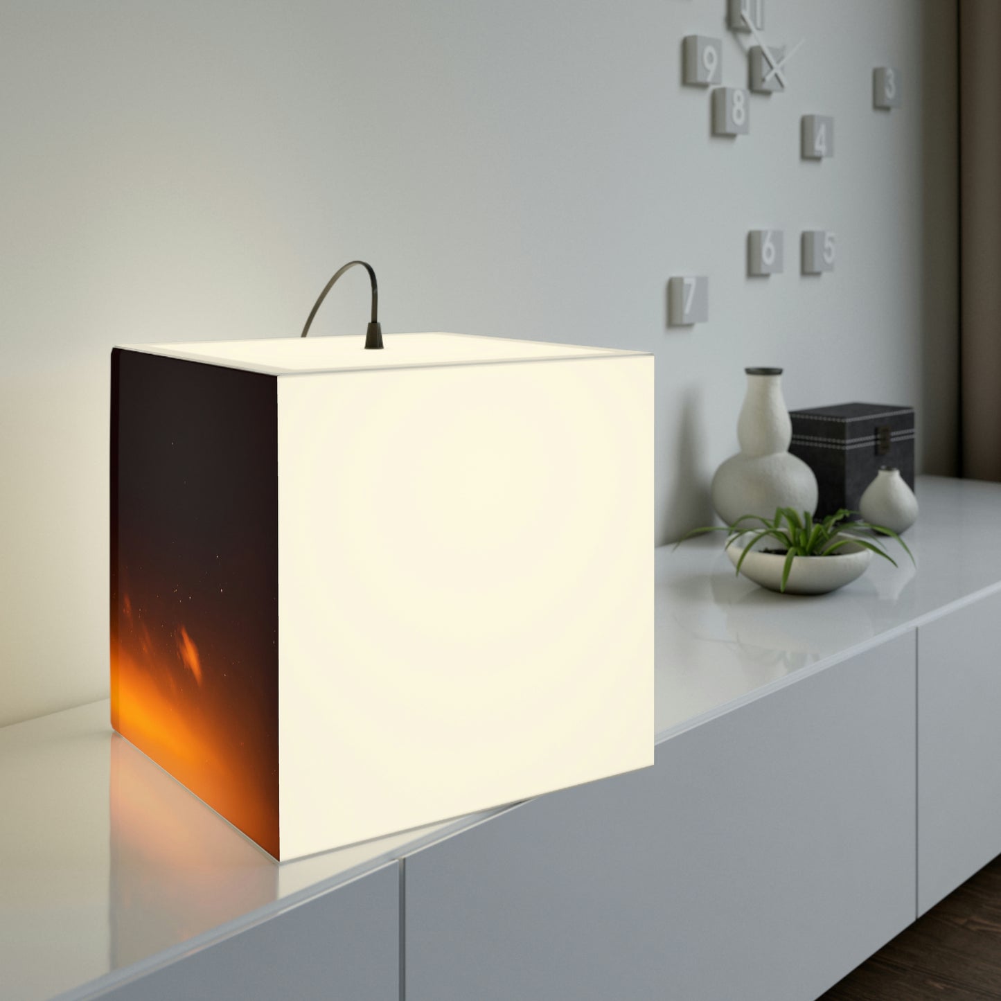 "Heavenly Blaze" - Die Alien Light Cube Lampe