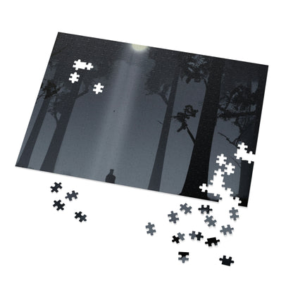 Lost in the Moonlight Forest. - The Alien Jigsaw Puzzle