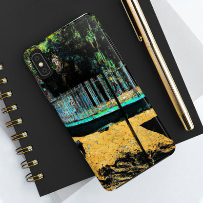 "Lost in the Shadows of Oblivion: A Journey Through the Abandoned Zoo" - The Alien Tough Phone Cases