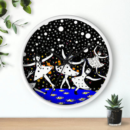 Twinkling Starlight Dance of the Fairies - El reloj de pared alienígena