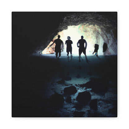 "La cueva de las sombras peligrosas" - The Alien Canva