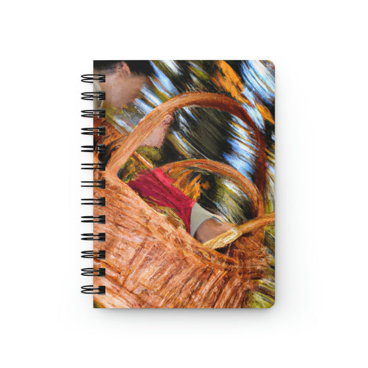 "Autumn Picnic in the Forest" - The Alien Spiral Bound Journal