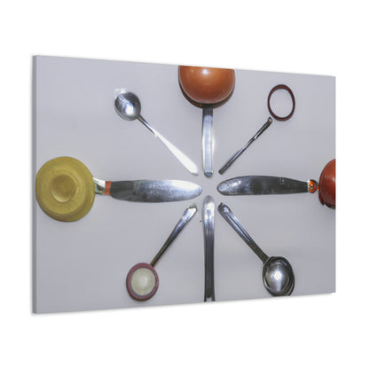 "Kitchen Creativity: A Creative Art Project" - Canvas