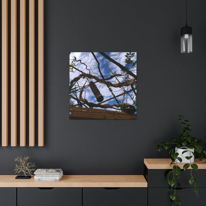 "Connections: A Nature-Inspired Art Installation" - Canvas