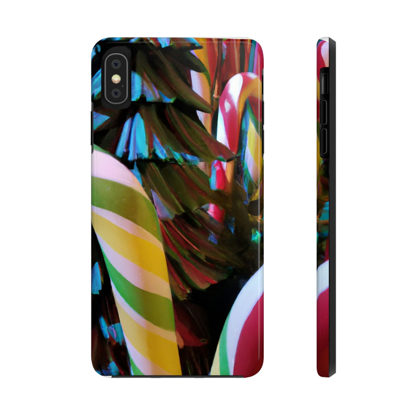 "Candy Cane Wonderland" - The Alien Tough Phone Cases