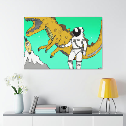 Dragons vs. Time Traveler - The Alien Canva