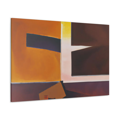 "Contrasting Realities: A Dichotomization of Abstraction and Realism" - Canvas