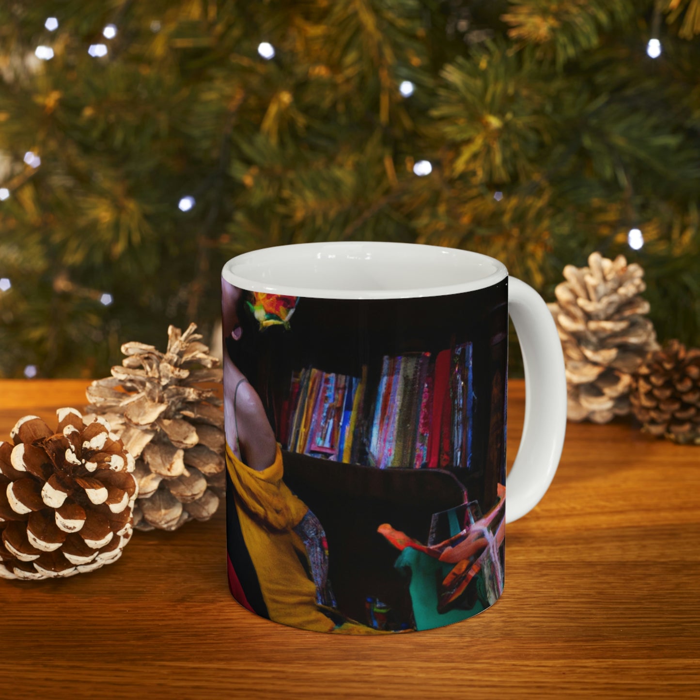 The Lost Library of the Magisters' Attic. - The Alien Ceramic Mug 11 oz