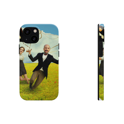 "A Kite Day in the Meadow" - The Alien Tough Phone Cases