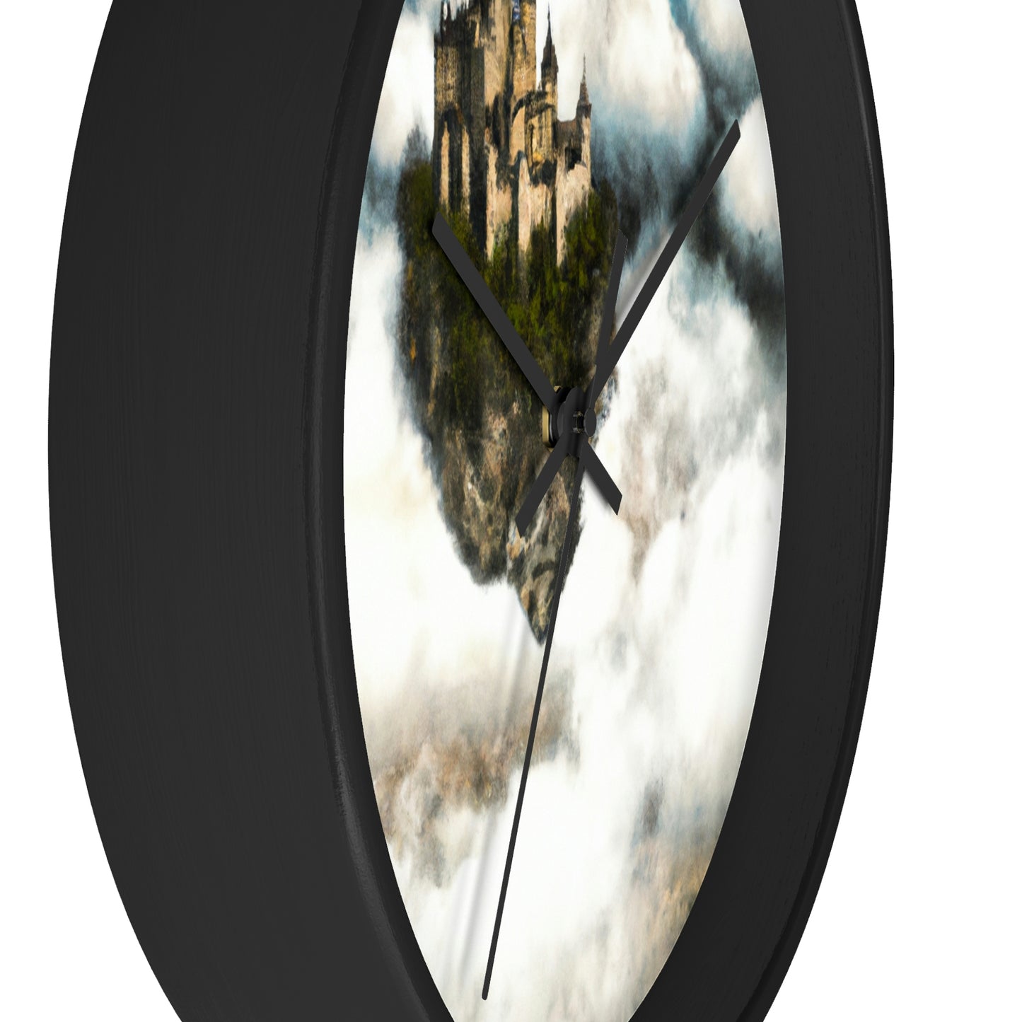 Mystic Castle in the Sky - The Alien Wall Clock