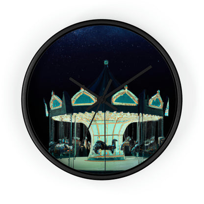 "A Lonesome Carousel Under Shining Stars" - The Alien Wall Clock