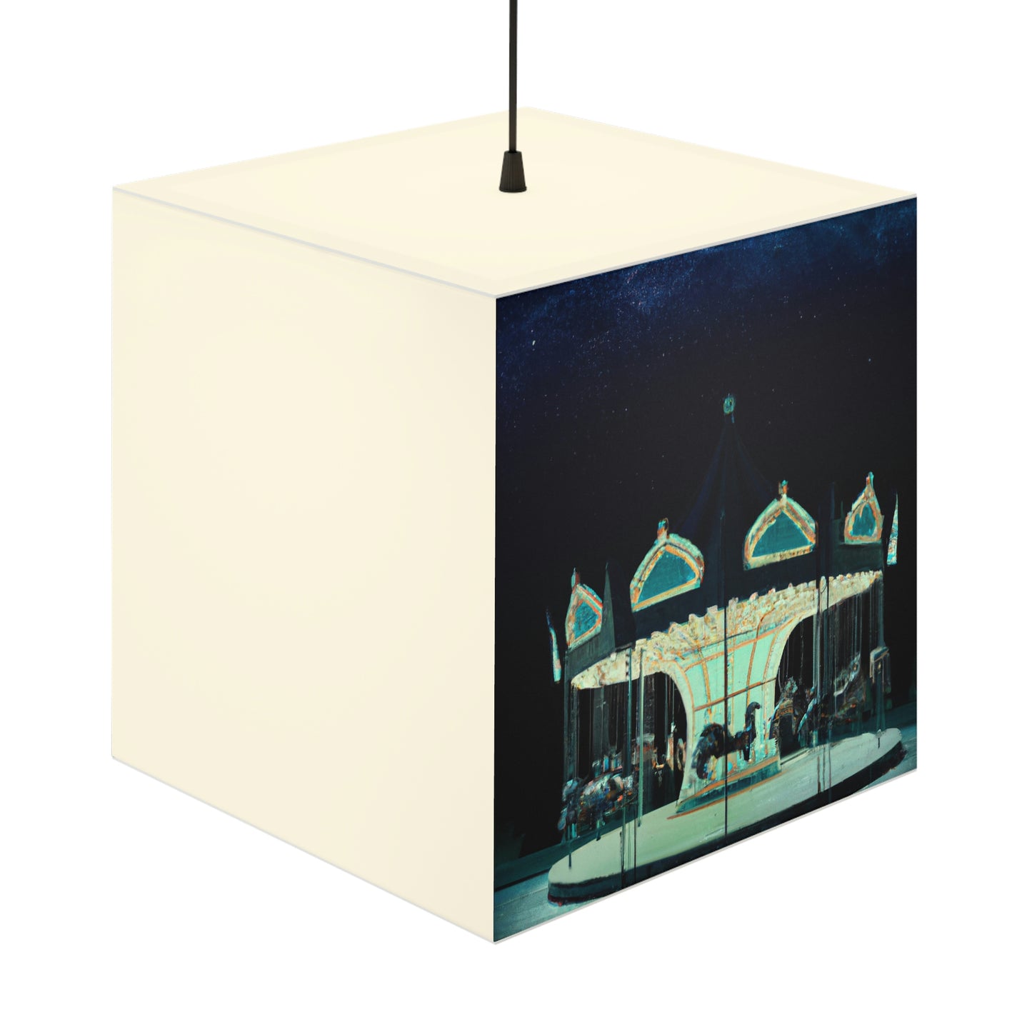 "A Lonesome Carousel Under Shining Stars" - The Alien Light Cube Lamp