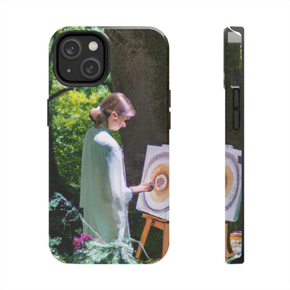 "Enchantment in Oil: A Young Artist's Vision of a Magical Forest" - The Alien Tough Phone Cases