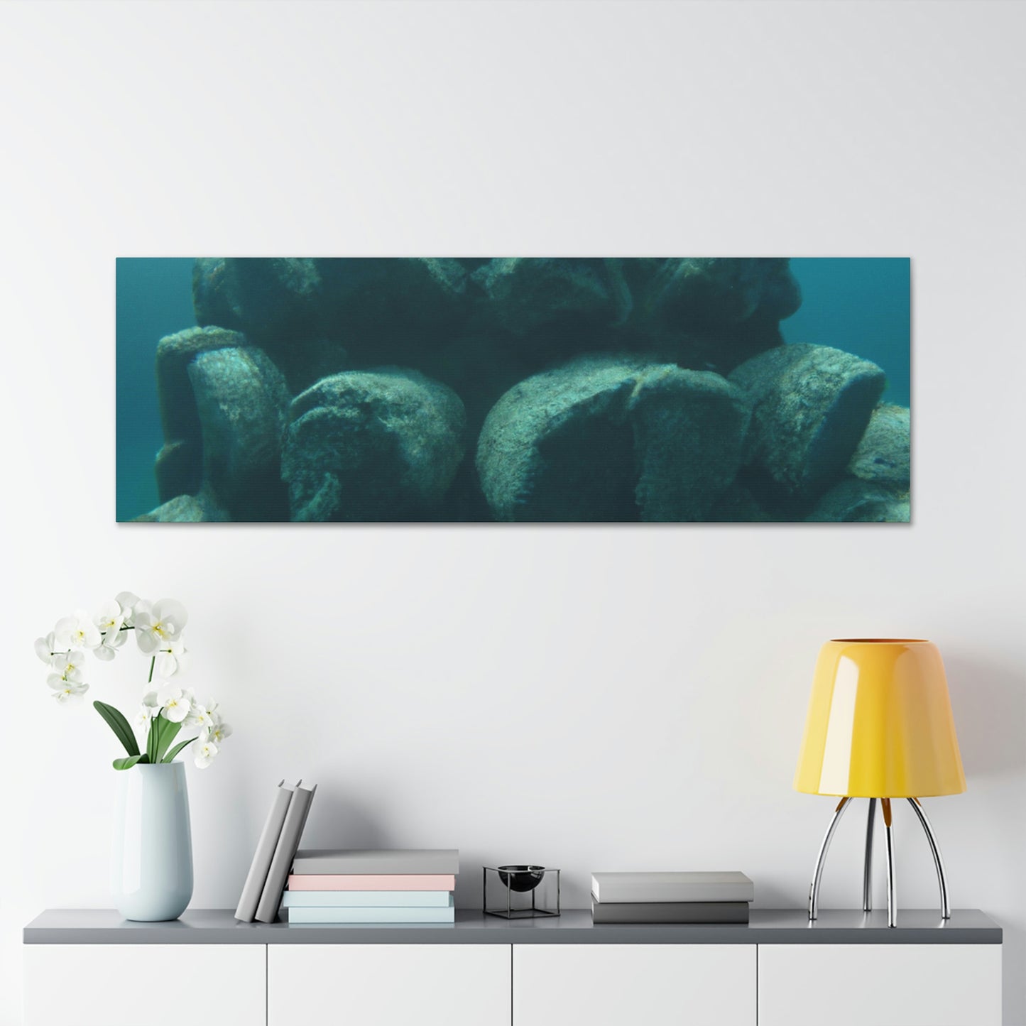 "Diving into the Lost City: Exploring the Ancient Ruins of an Underwater Civilization" - The Alien Canva