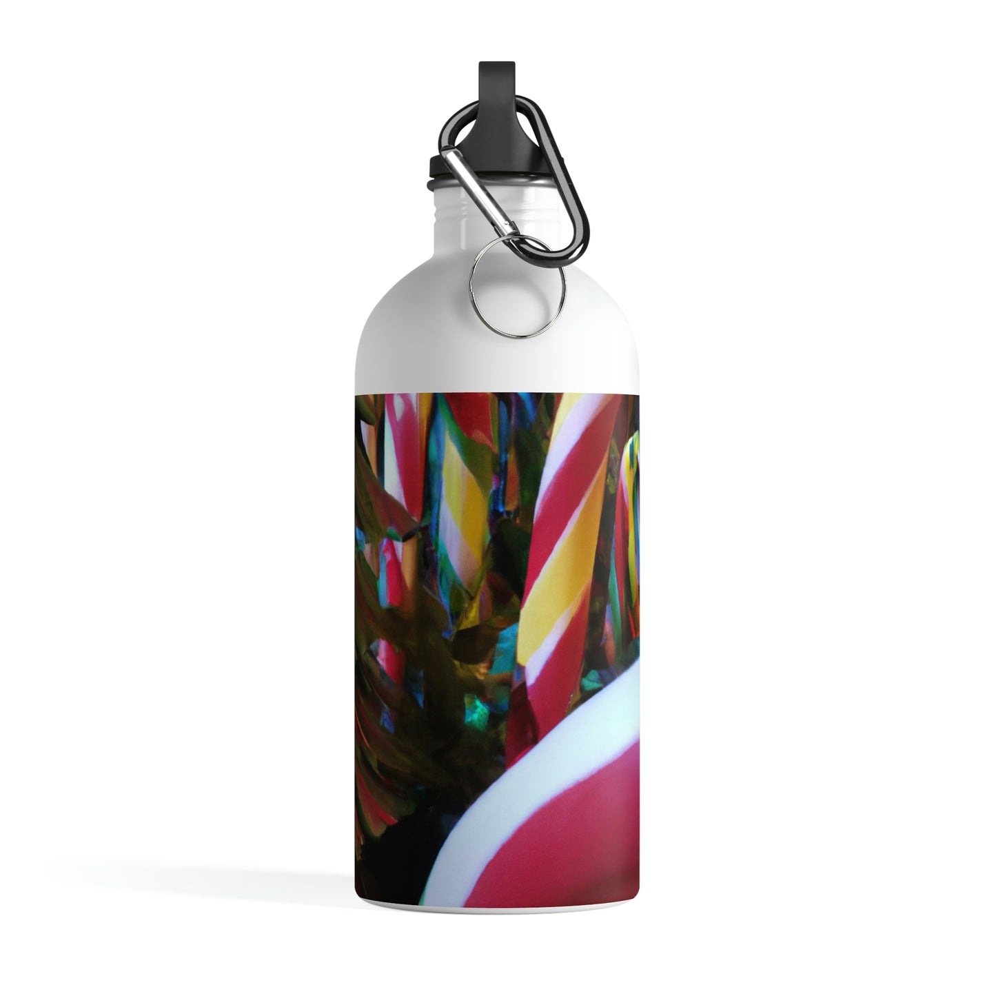 "Candy Cane Wonderland" - Die Alien-Wasserflasche aus Edelstahl