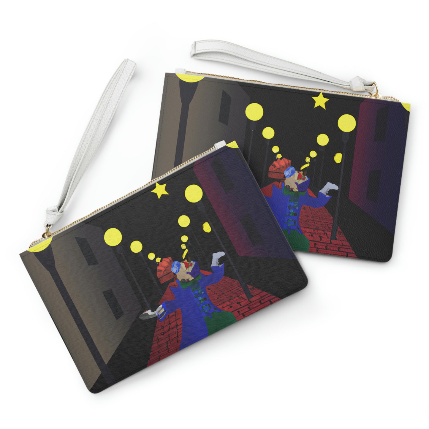 "Alley Star Juggler" - Die Alien Clutch Bag