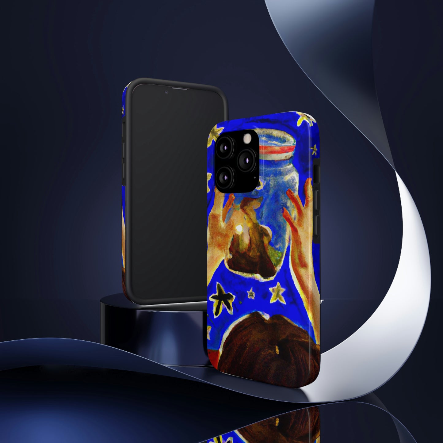 "Ein Krug Sternenstaub" - Die Alien Tough Phone Cases