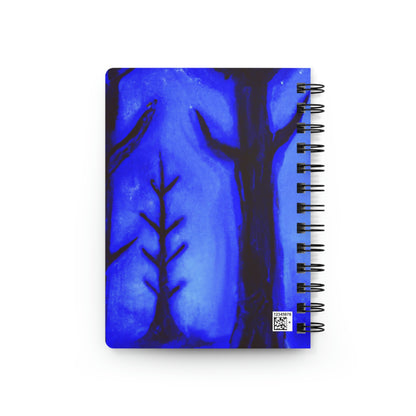 "A Journey Through the Moonlit Forest" - The Alien Spiral Bound Journal