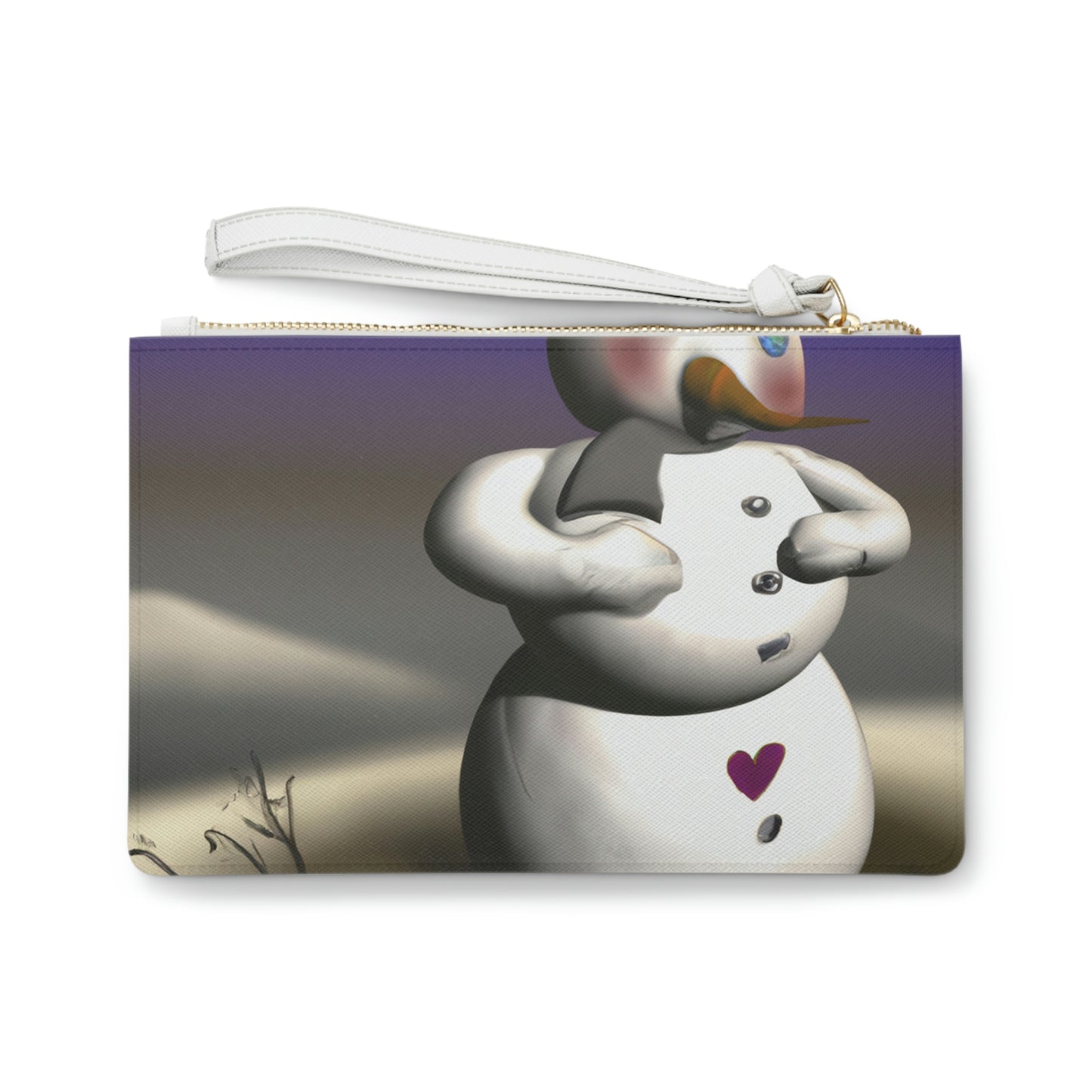 "Chilly But Hopeful: The Snowman's Quest For A Hug" - The Alien Clutch Bag