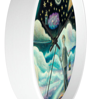 "A Sea of Diamonds in the Night" - The Alien Wall Clock