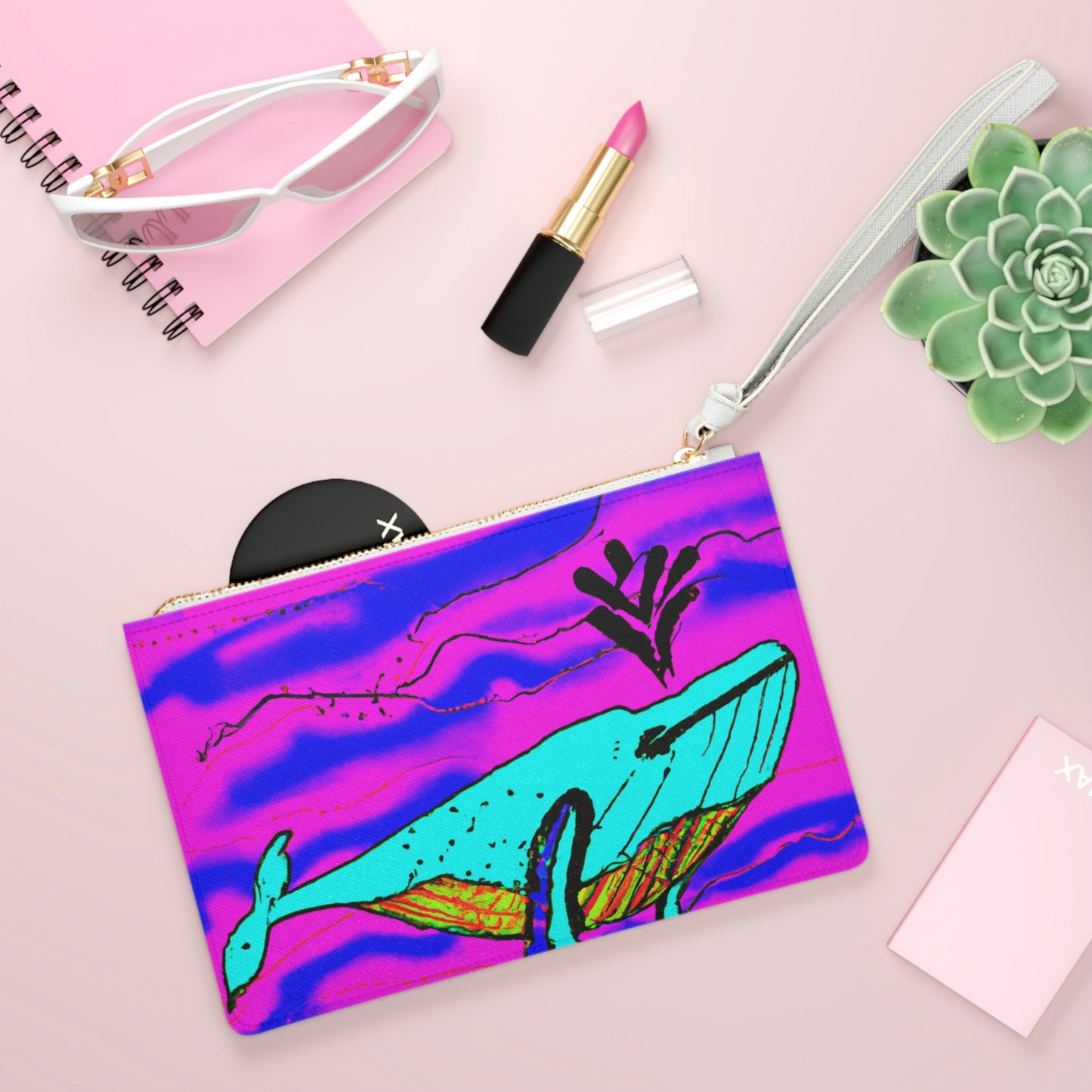 "Glow of the Neon Sea" - The Alien Clutch Bag