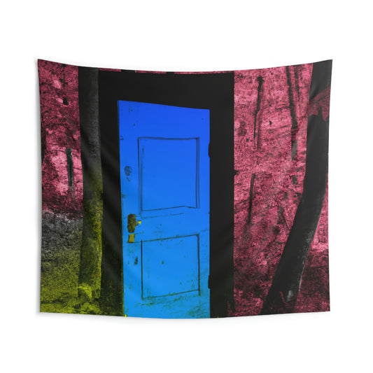 The Enigmatic Door of the Forest - The Alien Wall Tapestries