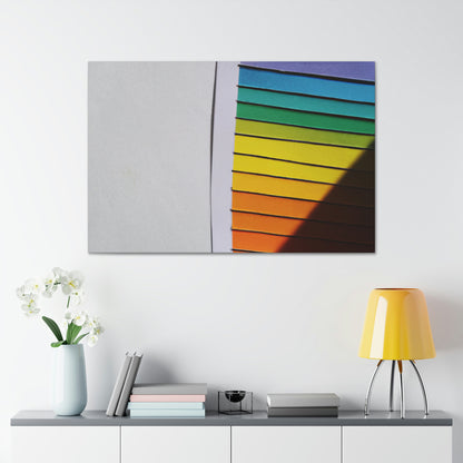 'The Colors of Joy: A Rainbow of Happiness' - Canvas