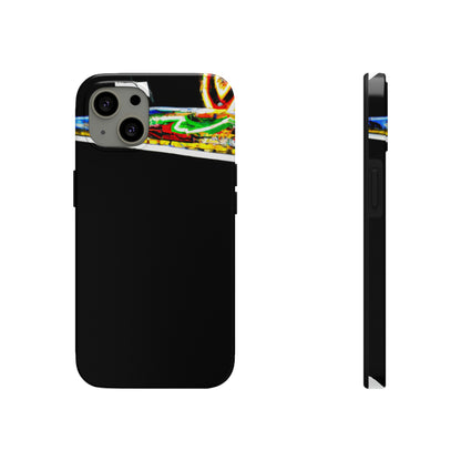 "Abandoned Illumination: A Haunted Carnival". - The Alien Tough Phone Cases