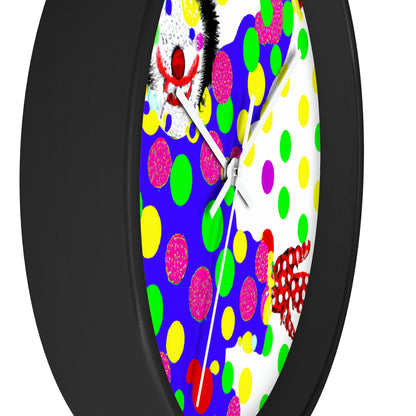 "Clowning Around in the Cold: A Winter Glove Story" - The Alien Wall Clock