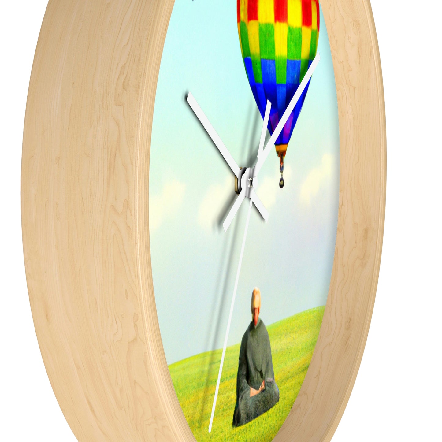 "Finding Stillness in the Sky" - The Alien Wall Clock