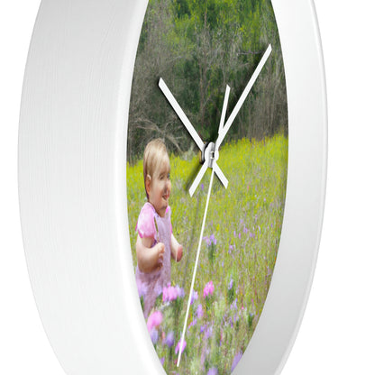 "Sun-Kissed Summer" - The Alien Wall Clock