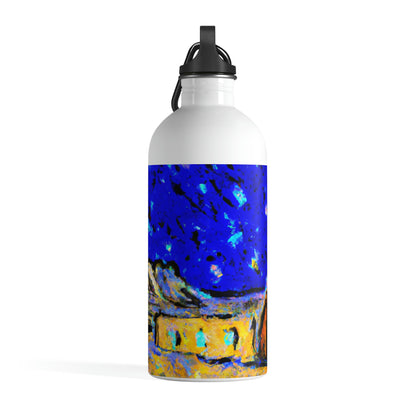 "Enchanted Sands of the Night Sky" - Die Alien-Wasserflasche aus Edelstahl