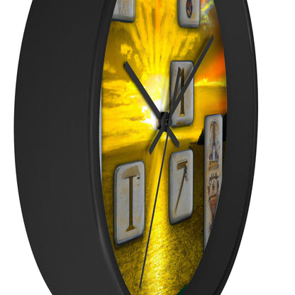 "Illuminated Runescape" - Die Alien-Wanduhr