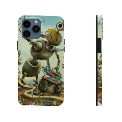 Roboter verjüngt die Wildnis - Die Alien Tough Phone Cases