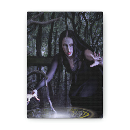 "The Witch and the Flooded Forest" - The Alien Canva