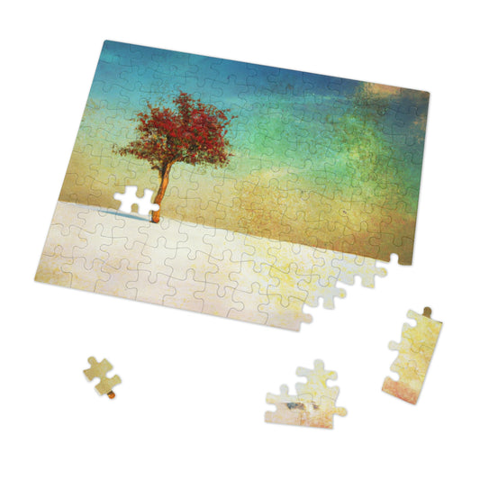 "Alone in the Snowy Meadow" - The Alien Jigsaw Puzzle