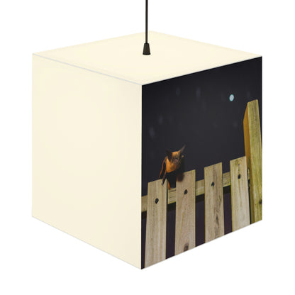 "A Silent Observer" - Die Alien Light Cube Lampe