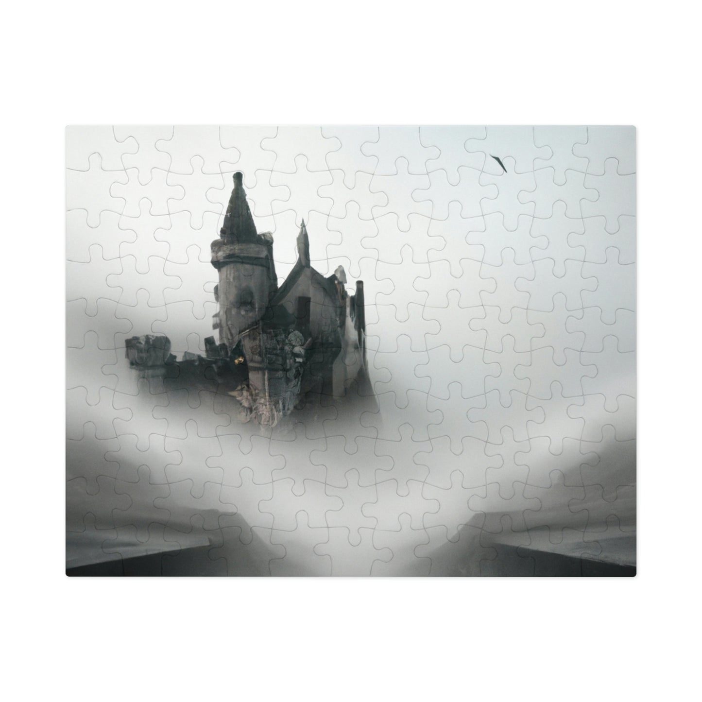 "Ghostly Citadel of the Mist" - The Alien Jigsaw Puzzle