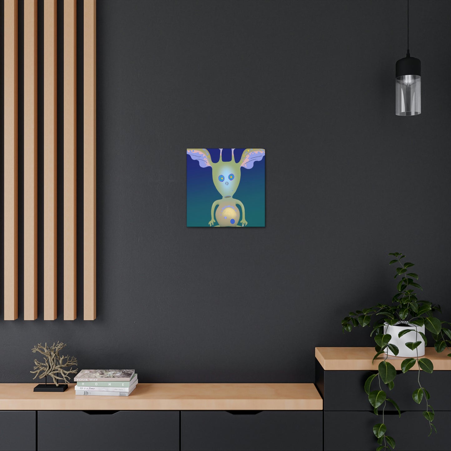 "Creación de un compañero intergaláctico: diseño de una mascota alienígena para niños" - The Alien Canva