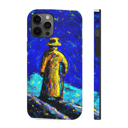 "Lone Mage on the Frozen Summit" - The Alien Tough Phone Cases