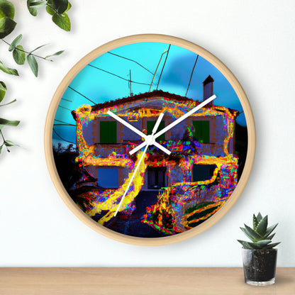 "Magical Illumination: A Summer Solstice Surprise" - The Alien Wall Clock