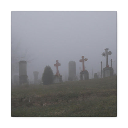 "The Foggy Graveyard" - The Alien Canva